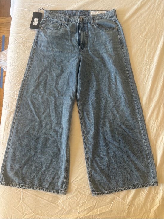 rag & bone Denim - rag & bone Light Blue Wide-Leg Jeans